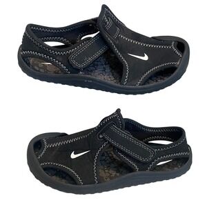 Nike Sunray Protect 2 Black Activewear Sandals Toddler Boy 10